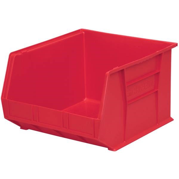 Akro-Mils® AkroBins® Standard Storage Bin, 18"L x 11"H x 16 1/2"W, Red, 1/Each