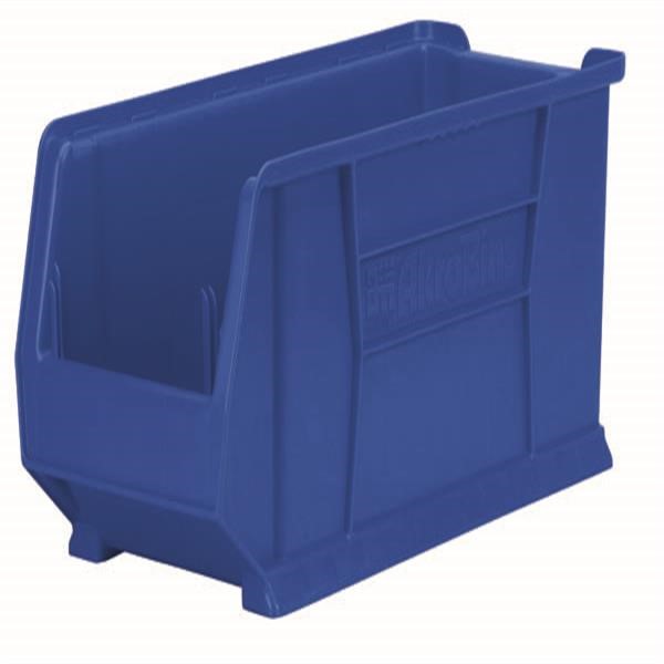 Akro-Mils® Super-Size AkroBins® Storage Bins, 23 7/8"L x 10"H x 11"W, Blue, 1/Each