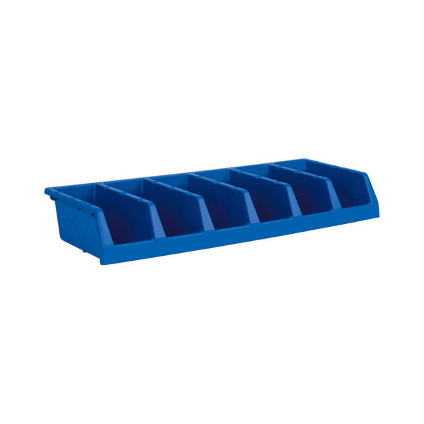 Akro-Mils® System Bins™ Storage Bin, 12"L x 33"W x 5"H, Blue, 1/Each