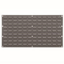 Akro-Mils® Louvered Panel, 35 3/4"L x 19"H x 5/16"W, Gray, 1/Each
