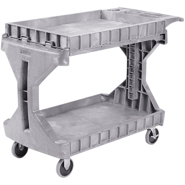 Akro-Mils® Procart™ Utility Cart, Large, 45 5/8"L x 34 3/4"H x 24"W, Gray, 1/Each