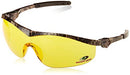 MCR Safety MO114 Mossy Oak Single Lens Glasses with Storm Frame and Amber Lens