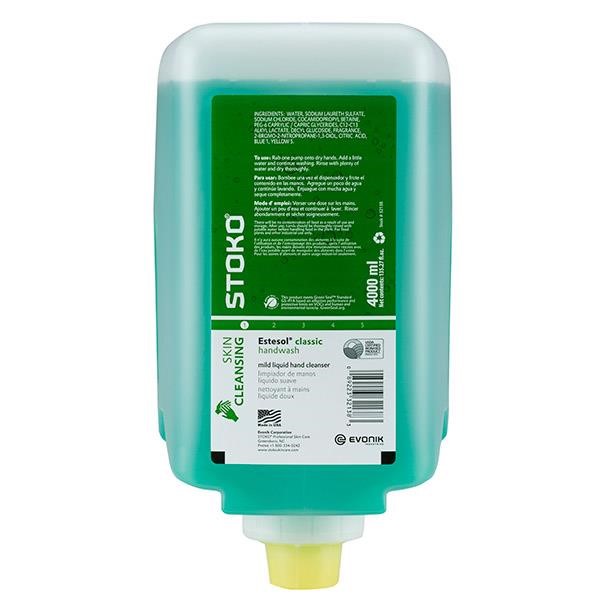 SC Johnson Professional® Stoko® Estesol® Hand, Hair & Body Cleaner, 4 L Bottle Refill, 2/Case