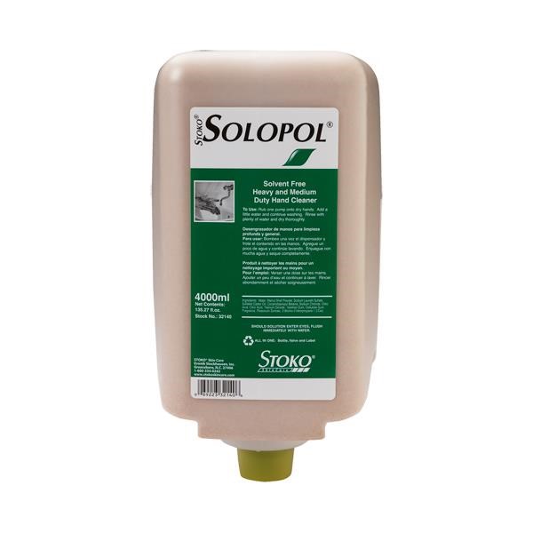 SC Johnson Professional® Solopol® Classic Heavy Duty Hand Cleaner, 4 L Bottle Refill, 2/Case