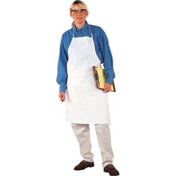 KleenGuard* A20 Aprons w/o Pockets, White, 100/Case