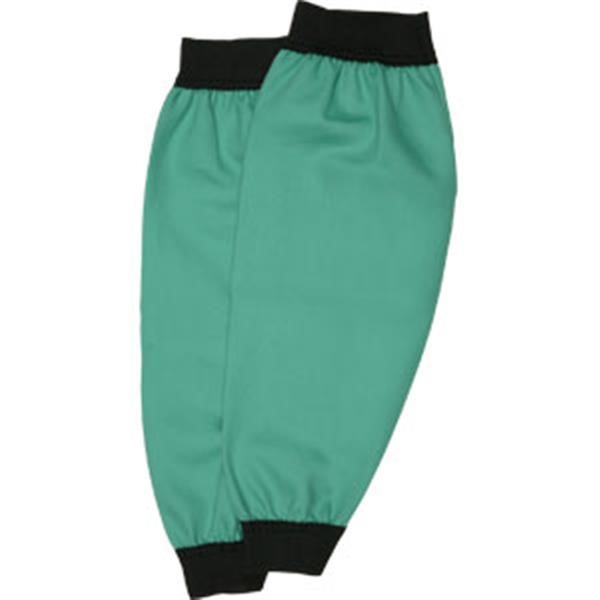 MCR Safety® Cotton Welding Sleeves, 23", Green, 1/Pair