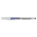 ITW ProBrands™ Brite-Mark® Permanent Paint Marker, Fine Tip, White, 12/Case