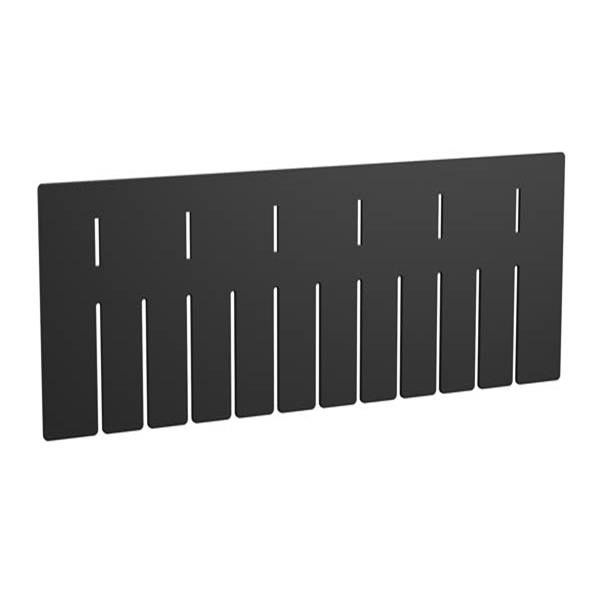 Akro-Mils® Akro-Grid Divider, Short (For 33226), Black, 6/Pkg