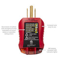 GARDNER BENDER GFCI OUTLET TESTER- 120VAC (1 EA)