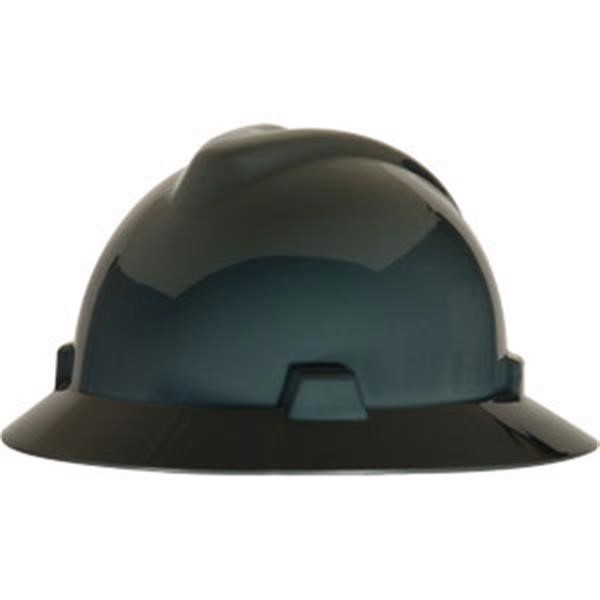 MSA V-Gard® Slotted Hat w/ Staz-On® Suspension, Gray, 1/Each