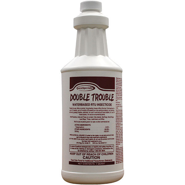 QuestSpecialty® Double Trouble Ready-To-Use Insecticide, 1 gal, 4/Case