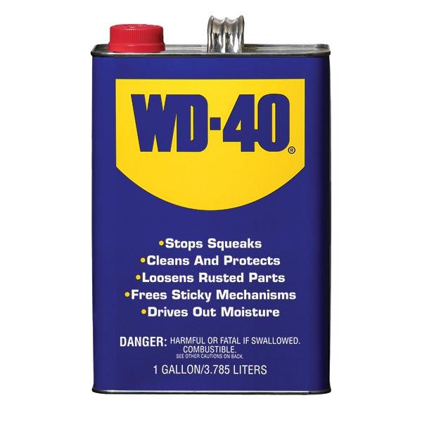 WD-40® Bulk Liquid (CARB Compliant), 1 gal Jug, 4/Pkg