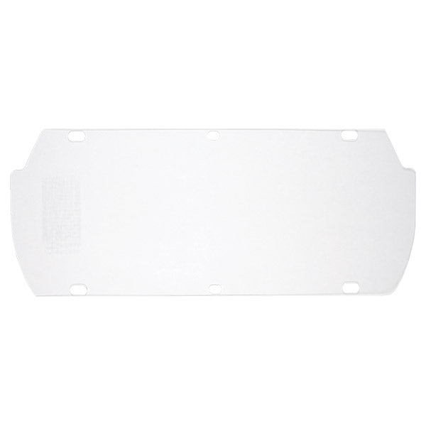 MCR Safety® Double Matrix Acetate Face Shield, Flat, Clear, 1/Each