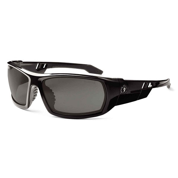 Ergodyne® Skullerz® Odin Eyewear, Black Frame, Smoke Anti-Fog Lens, 1/Each