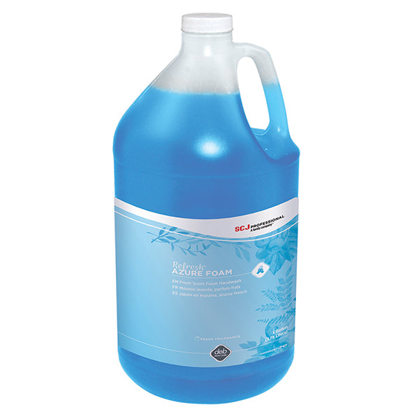 SC Johnson Professional® Refresh™ Azure FOAM Hand Wash, 1 gal Refill, 4/Case
