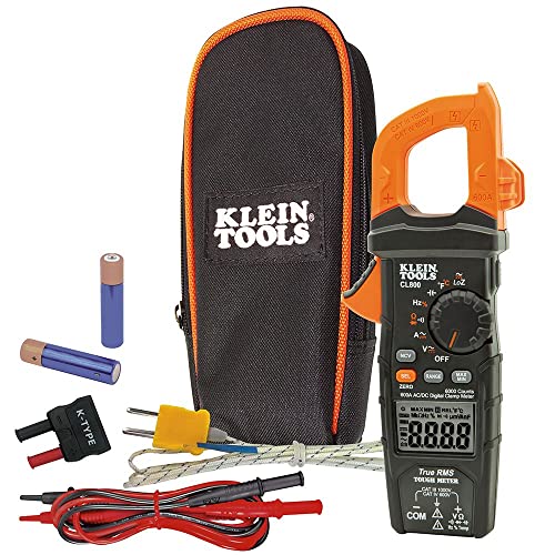 KLEIN TOOLS DIGITAL CLAMP METER  AC/DC AUTO-RANGING  600A (1 EA)