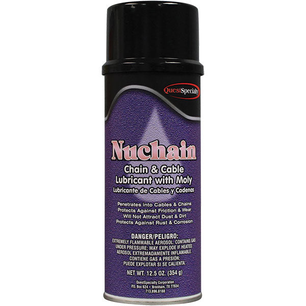 QuestSpecialty® Nuchain Chain & Cable Lubricant w/ Moly
