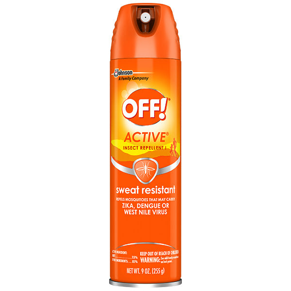 SC Johnson® OFF!® Active® Insect Repellent I, 9 oz Aerosol, 1/Each