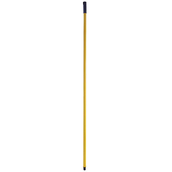 Trust® Broom Handle, Steel w/ Threaded Tip, 48 13/16" x 7/8", Yellow, 1/Each