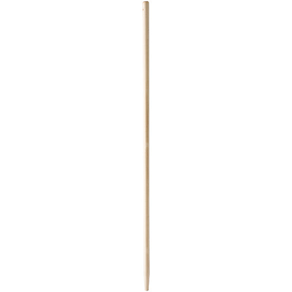 Trust® Broom Handle, Wood w/ Tapered Tip (For Trust Traditional Straight Squeegees), 59 13/16" x 1 1/8", Lacquer, 1/Each