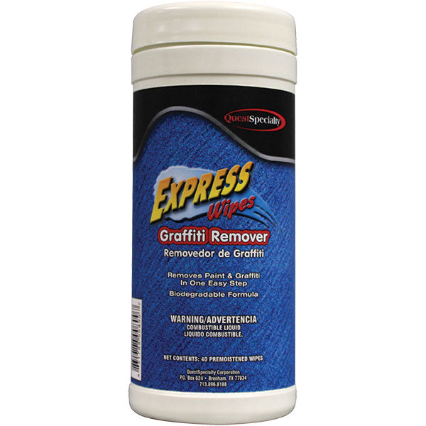 QuestSpecialty® Express Wipes Graffiti Remover