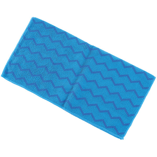 Trust® U-Rag Microfiber Cloth, General Purpose, Blue, 12/Pkg