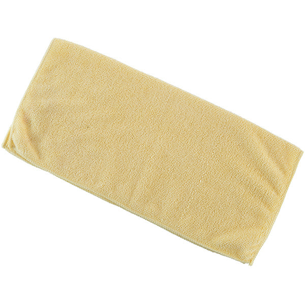 Trust® U-Rag Light Microfiber Cleaning Cloth, Yellow, 12/Pkg