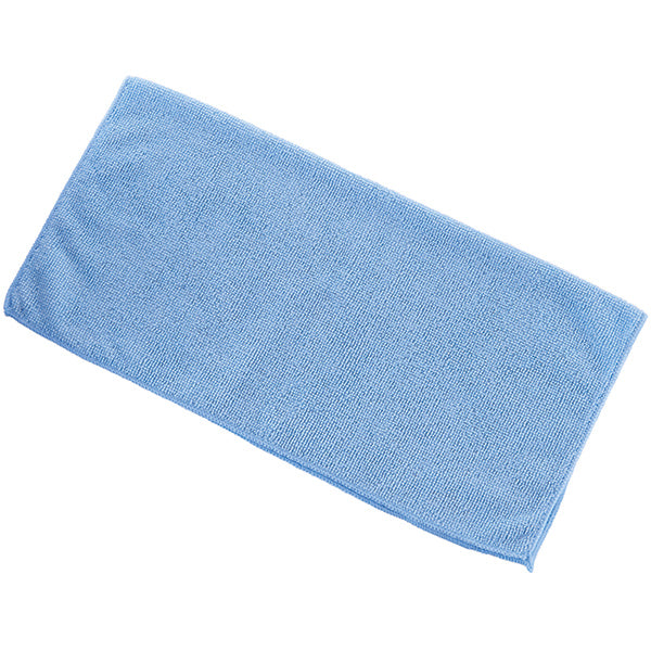 Trust® U-Rag Light Microfiber Cleaning Cloth, Blue, 12/Pkg