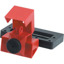 Brady® Oversized Clamp-On Breaker Lockout, Red, 1/Each