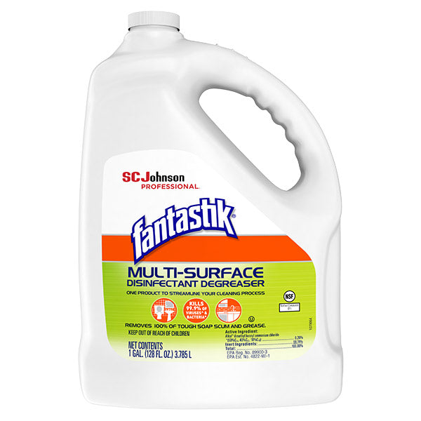 SC Johnson Professional® fantastik® Multi-Surface Degreaser Disinfectant Sanitizer, 1 gal, 1/Each