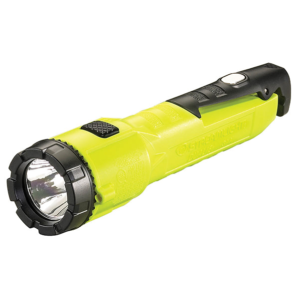 Streamlight® Dualie® Class I, II, Division 2, 3AA Flashlight w/o Batteries, w/ Magnetic Clip & Lanyard, Yellow, 1/Each