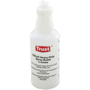 Trust® Spray Bottle, 32 oz, 3 1/2"Dia x 9 13/16"H, White, 1/Each