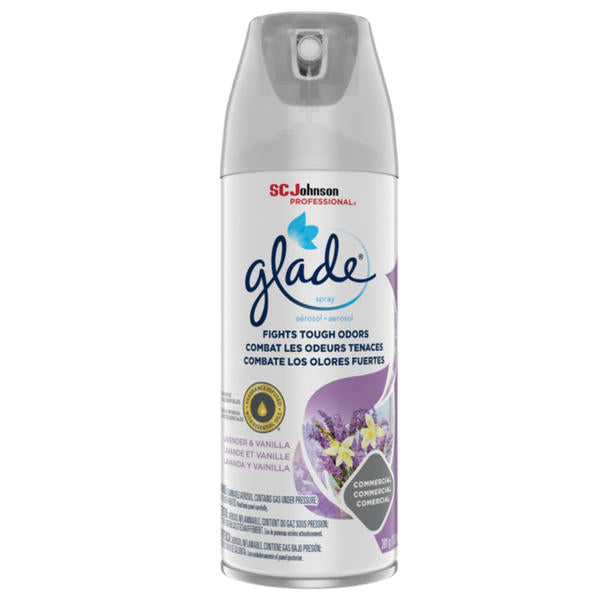 SC Johnson Professional® Glade® Room Spray, Lavender & Vanilla Scent, 13.8 oz Aerosol, 1/Each