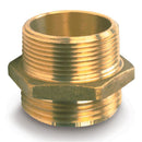 Female x Male Brass Hexagon Adapter, 1 1/2" NPSH x 1 1/2" NST, 1/Each