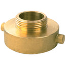 Female x Male Brass Reducer, 2 1/2" NST x 1 1/2" NST, 1/Each