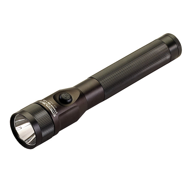 Streamlight® Stinger® DS (Dual Switch) LED Rechareable Flashlight w/ AC/DC Charger, 2 Holders, Black, 1/Each
