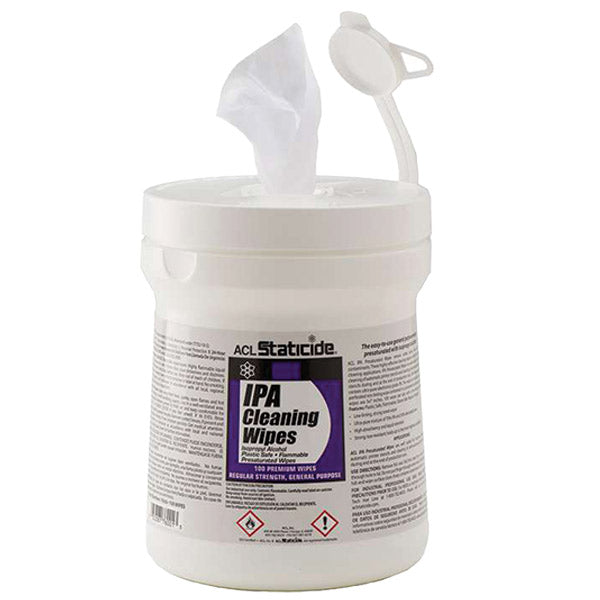 ACL Staticide® Presaturated General Purpose IPA Cleaning Wipes