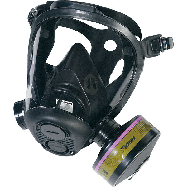 Honeywell Survivair Opti-Fit™ Tactical Gas Mask, Large, Black, 1/Each