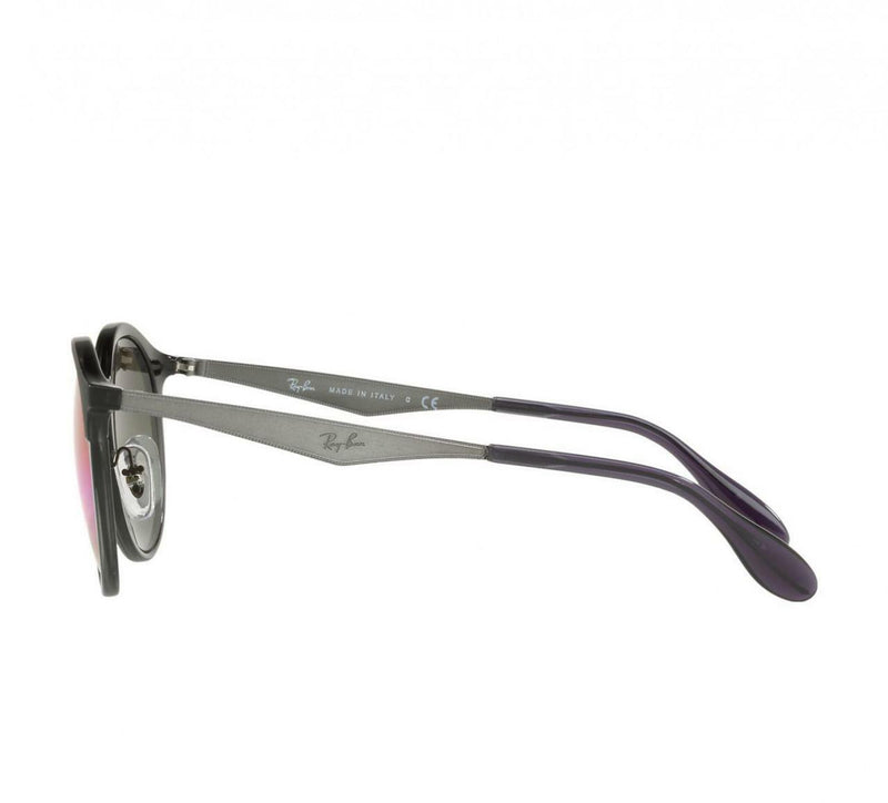 Ray-Ban RB4277-6324/B1 Emma Grey Gunmetal Blue Violet Gradient Mirror Lens Sunglasses