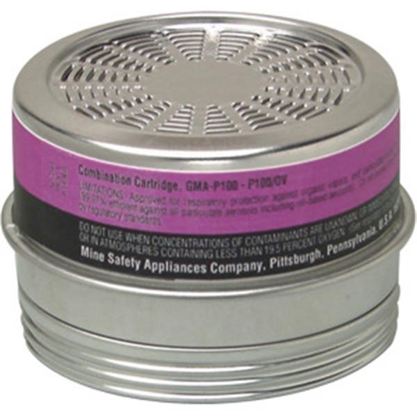 MSA Comfo® Respirator Cartridge, Organic Vapor, 6/Box