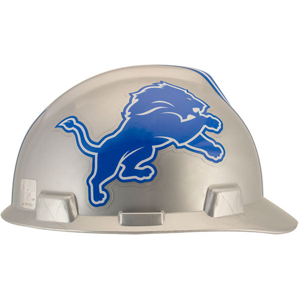 MSA Officially Licensed NFL® V-Gard® Caps, Detroit Lions, 1/Each