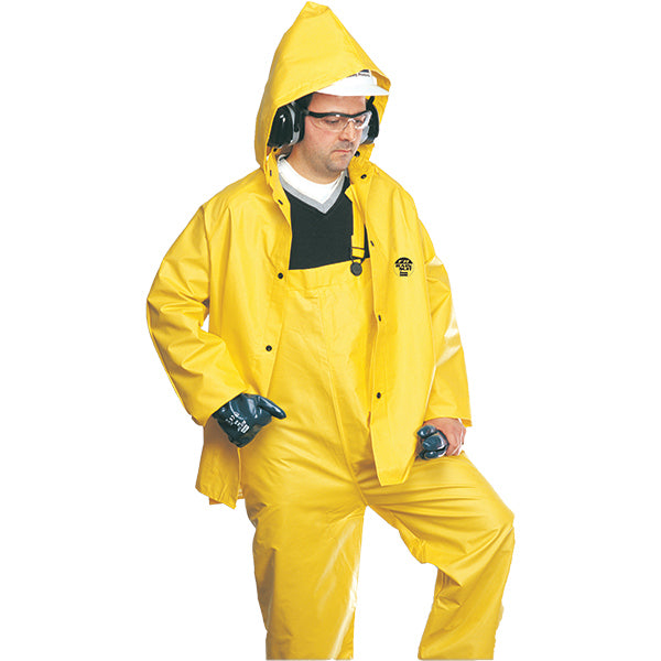 Honeywell Rain Gear 3-Piece Rain Suit, 2X-Large, Yellow, 1/Each