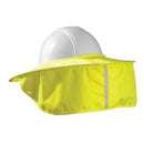 OccuNomix Stow-Away Hard Hat Shade, Hi-Vis Yellow, 1/Each