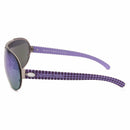 Technomarine Cruise Speedway Aviator TMEW007-04 Pilot Sunglasses - Purple / Grey