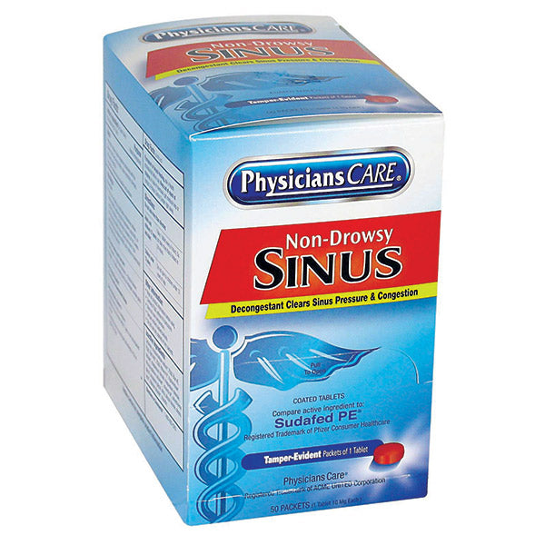 Sinus Decongestant, 10 mg, 50/Each
