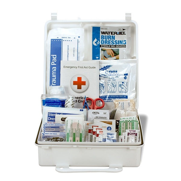 50-Person ANSI A+ Weatherproof First Aid Kit, Plastic, 1/Each