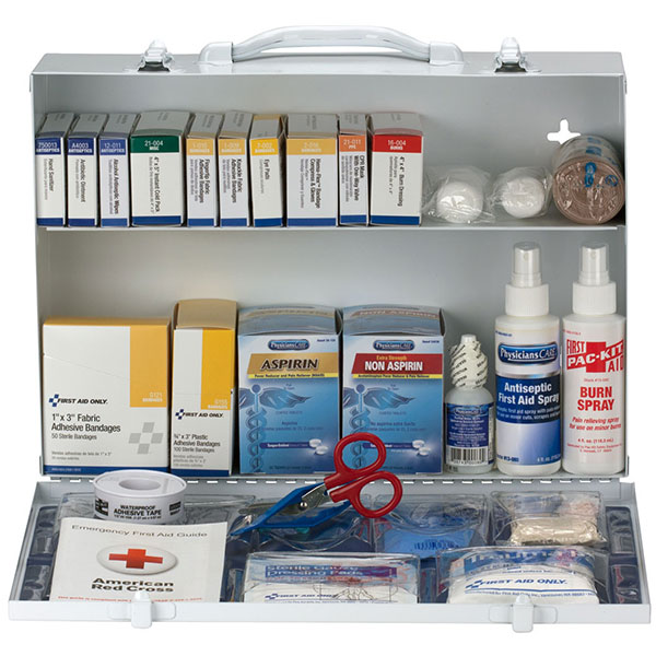 2-Shelf, 75-Person ANSI A+ First Aid Station