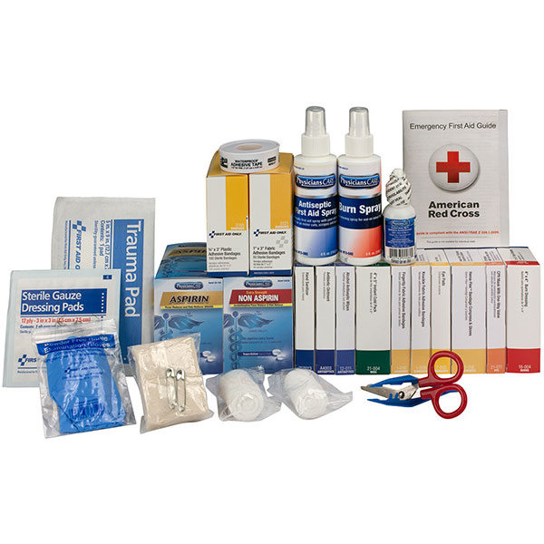 2-Shelf ANSI A+ First Aid Station Refill (For 90572AC), 1/Each