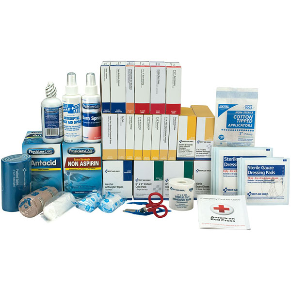 3-Shelf ANSI B+ First Aid Station Refill (For 90575), 1/Each