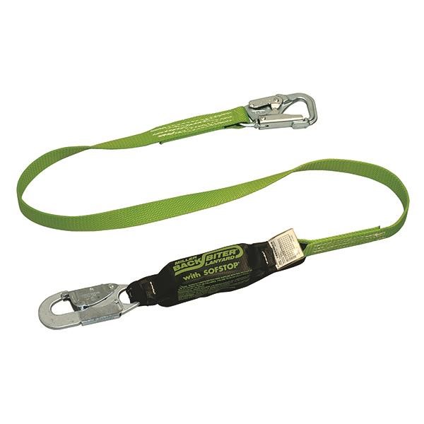 Honeywell Miller® BackBiter® Tie-Back Shock-Absorbing Lanyard, Green, 1/Each